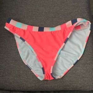 Gently used top piece swimwear pink & blue from O’Rageous